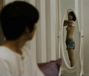 Asian piano teacher takes students hands and puts on small tits in Korean feature movie