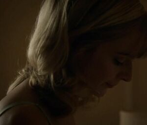 Caitlin FitzGerald gets it on and makes man cum in no time in Masters of Sex S03E08 (2015)