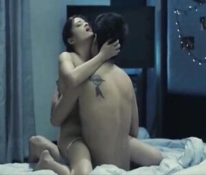 Man easily falls for Asian celebrity when she starts touching and licking his nipples