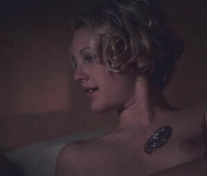Drew Barrymore's boobs are irresistible so directors always pay attention to them