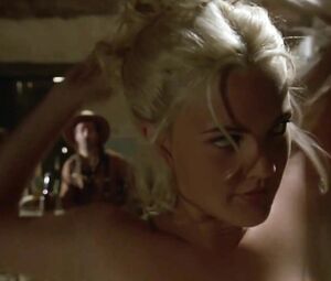 Drew Barrymore's boobs are irresistible so directors always pay attention to them