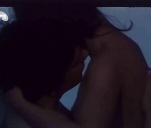Sex with Yugoslavian actress and her naked boobies wait for viewers in classical sex scene