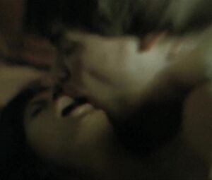 Hot girl Irene Jacob with tiny titties is a tidbit for amazed men who fuck her so tenderly