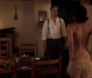 Enjoy sex scene of Lily James nude with beautiful features and petite body being fucked