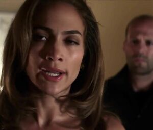 Latina MILF Jennifer Lopez strips down to lingerie in sex episode from Parker (2013)