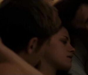 Kristen Stewart receives two cocks in snatch in hot nude scenes from On The Road