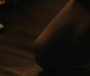 Naked Margaret Qualley doesn't fondle herself like girls do but scourges in Novitiate