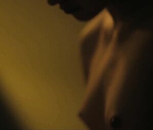 Naked Margaret Qualley doesn't fondle herself like girls do but scourges in Novitiate