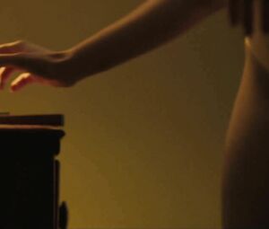 Naked Margaret Qualley doesn't fondle herself like girls do but scourges in Novitiate