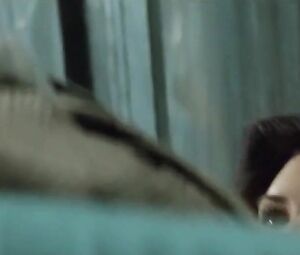 Demi Moore nude does dirty things with Michael Douglas in feature film Disclosure (1994)