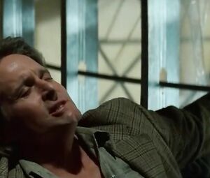 Demi Moore nude does dirty things with Michael Douglas in feature film Disclosure (1994)