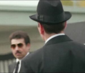 Girl doesn't get murdered by hitman but drilled in bed in retro film Crying Freeman (1995)