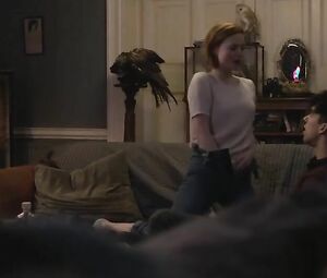 Holliday Grainger and new boyfriend kiss and do much more in drama movie Animals (2019)