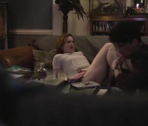 Holliday Grainger and new boyfriend kiss and do much more in drama movie Animals (2019)