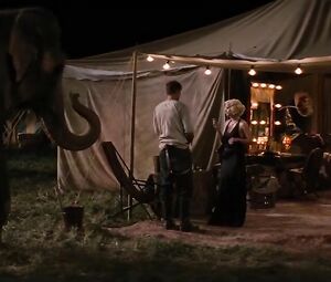 Reese Witherspoon shows how she fools around in sex scene from Water for Elephants (2011)