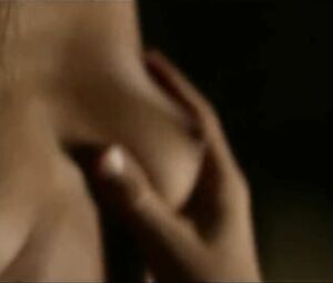 Silvie Deluxe nude gets down on her knees and sucks before cock-riding in Burning (2013)