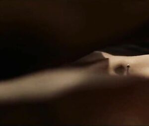 Silvie Deluxe nude gets down on her knees and sucks before cock-riding in Burning (2013)