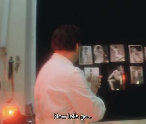 Womanizer has sex with gorgeous goddess in Russian film Small Giant of Big Sex (1993)