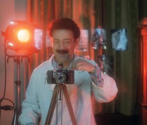 Womanizer has sex with gorgeous goddess in Russian film Small Giant of Big Sex (1993)