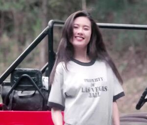 Actor softly nails Asian actress Loletta Lee nude in erotic movie Crazy Love (1993)