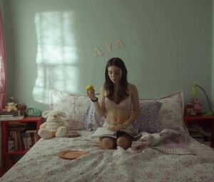 Girl masturbated a lot but decided to do all she dreamed about for real in Mia (2017)