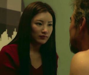 Korean Lee Soo nude rubs client's nipples and gets drilled in Eroting Tutoring (2016)