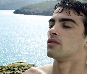 Beautiful Spanish movie star MarΓa Valverde gives a blowjob and obtains sperm in mouth