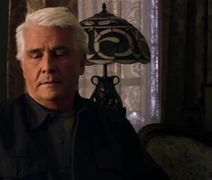 Old boy just wants to drill Natasha Henstridge in drama movie Widow on the Hill (2005)