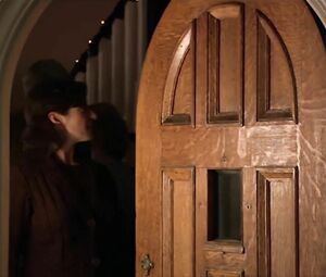 Old boy just wants to drill Natasha Henstridge in drama movie Widow on the Hill (2005)