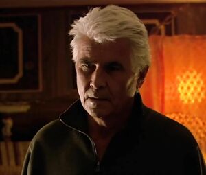 Old boy just wants to drill Natasha Henstridge in drama movie Widow on the Hill (2005)