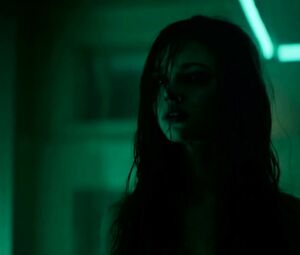 Boys love enticing chick and can't resist her charm in drama movie Look away (2018)