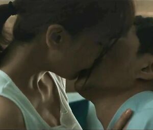 Asian teen makes it with man in sex scene from Korean film and finally gets creampied