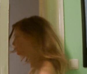 Theresa Scholze in sex scenes from feature movie where she hooks up with young man