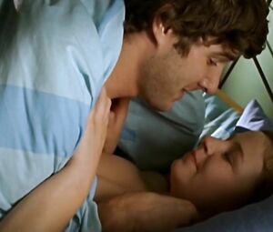 Theresa Scholze in sex scenes from feature movie where she hooks up with young man