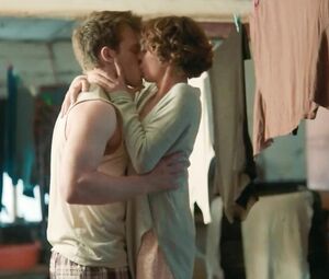 Enticing babe Julia Koschitz teases womanizers and gets nailed in Jonathan (2016)