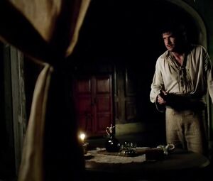 Ensnaring movie stars Jessica Parker Kennedy and Clara Paget nude in Black Sails