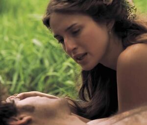 Naked star Maria Valverde has outdoor sex with one-minute boyfriend in the grass