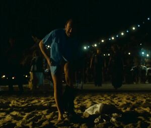 Old guy falls in love with younger Agnes Soral in One Wild Moment sex scene (1977)