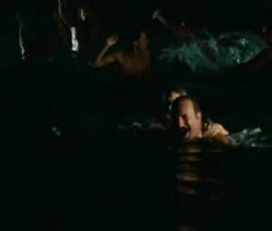 Old guy falls in love with younger Agnes Soral in One Wild Moment sex scene (1977)