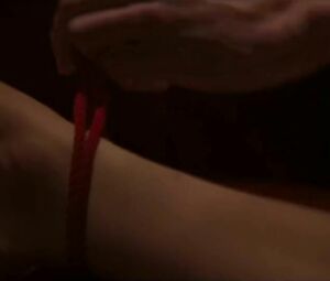 Dakota Johnson shows off tiny boobies and hooks up with guy in Fifty Shades of Grey