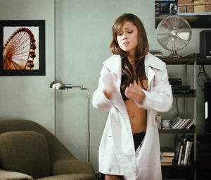 Kim Kardashian and Carmen Electra nude look happy fighting in Disaster Movie (2008)