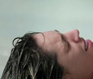 Kelly Brook flirts with the brutal young man and has hard sex in Survival Island