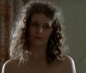 Sexy celebrity Peggy Martineau in sex moment from feature movie Les Vivants et Les Morts