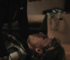 Middle-aged actress Marie Louise Wille has sex with boy in Danish drama movie Dreng (2011)