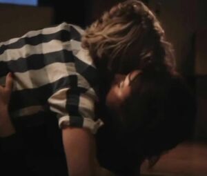Middle-aged actress Marie Louise Wille has sex with boy in Danish drama movie Dreng (2011)