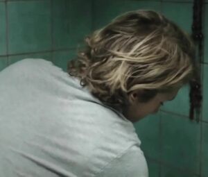 Middle-aged actress Marie Louise Wille has sex with boy in Danish drama movie Dreng (2011)