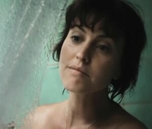 Middle-aged actress Marie Louise Wille has sex with boy in Danish drama movie Dreng (2011)