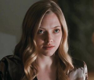 Lovelace is carnal with co-star Amanda Seyfried who makes it in the nude in Chloe (2009)