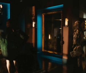 Lovelace is carnal with co-star Amanda Seyfried who makes it in the nude in Chloe (2009)