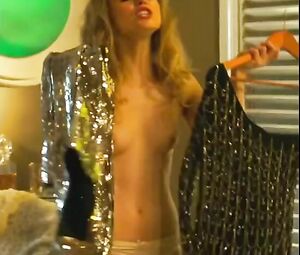 Compilation of chicks who agreed to be filmed in the nude exposing boobies and pussies